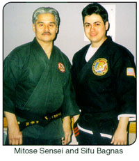 Mitose Sensei and Sifu Bagnas